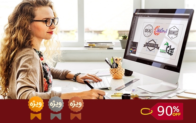 طراحی لوگو و لوگوتایپ استاندار و زیبا طراحی کنم + لوگو موشن سه بعدی هدیه