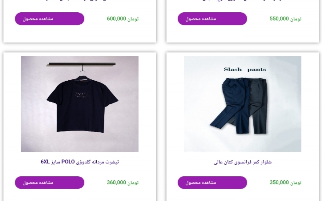 برای شما سایتی کامل بسازم