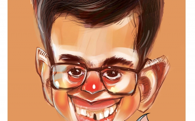 کاریکاتور بکشم .