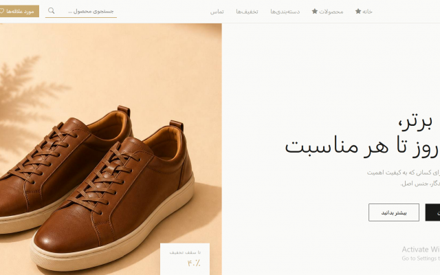 برای کسب و کار شما یک وبسایت مدرن طراحی کنم