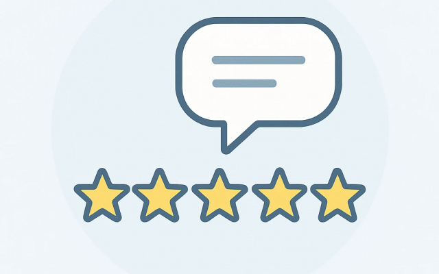 ثبت نظر واقعی و Five-Star برای اپلیکیشن، سایت یا پیج شما ⭐⭐⭐⭐⭐