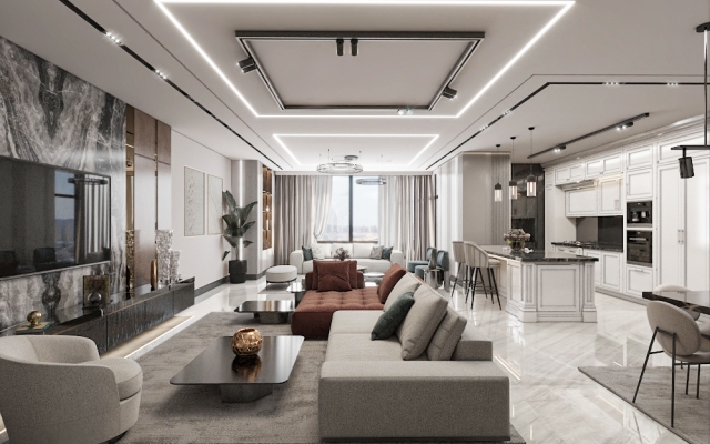طرای تخصصی نما ، ویلا و دکوراسیون داخلی انجام بدم