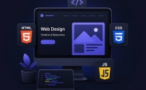 طراحی-سایت-شخصی-شرکتی-نمونه-کار-HTML-CSS-JavaScript