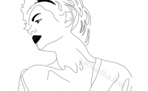 عکسهاتون-لاین-آرت-نقاشی-خط-زیبا-بکشم