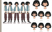 کاراکتر-استخوان-بندی-شده-انیمیشن-درست